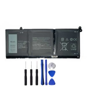 41Wh G91J0 Laptop Battery Compatible with Dell Latitude 3320 3420 3520 Vostro 3510 3511 3515 5310 5410 5415 5510 5515 Inspiron 5418 5518 7415 2-in-1 0MGCM5 0FH3K2 V6W33 [11.25V 3467mAh 3-Cell]