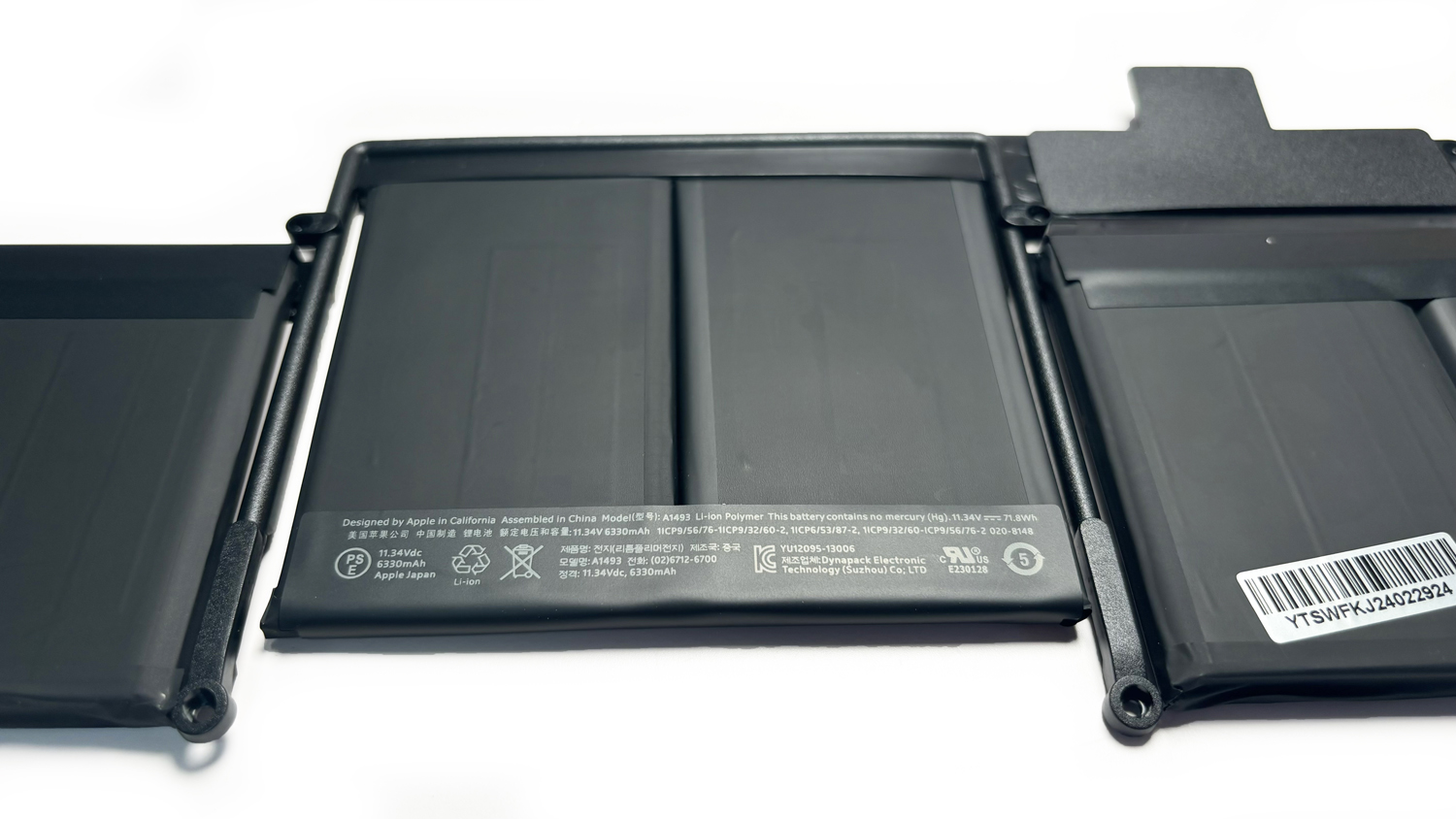 High quality battery A1502 A1493 A1582 Replacement Battery for MacBook Pro 13" Retina (2013-2015) | 71.8Wh 11.34V | High quality battery Compatible - Image 2