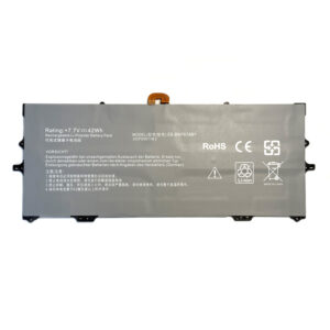 EB-BW767ABY Laptop Battery for Samsung Galaxy Book S NP767XCM NP930QCG NP767XCM-K02UK NP767XCM-K02US K02IT K02DE K01DE K01US K01CA K02CA SM-W767 SM-W767VZAAVZW 7.7V 42Wh/5454mAh