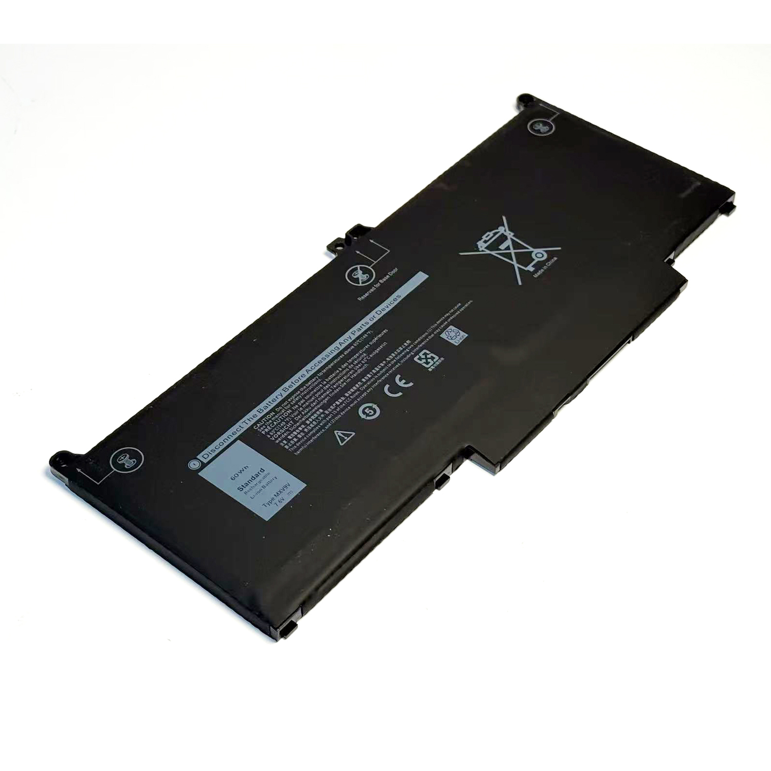 High quality battery Dell MXV9V Battery for Latitude 7400 7300 5300 5310 & Inspiron 7306 | 7.6V 60Wh | P96G001 - Image 3