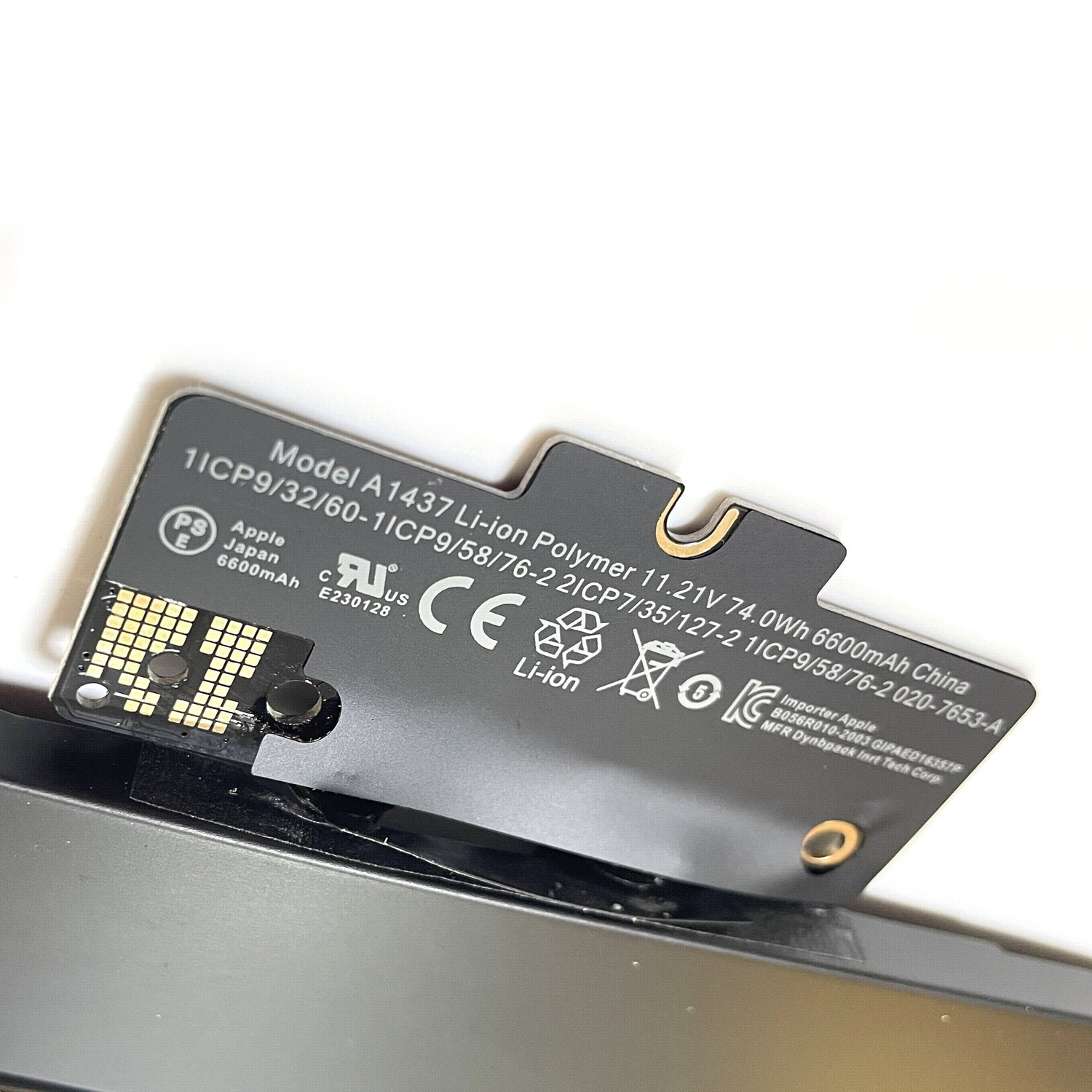 High quality battery A1437 74Wh Replacement Battery for MacBook Pro 13" Retina A1425 (2012-2013) | EMC 2557/2672 Compatible - Image 6