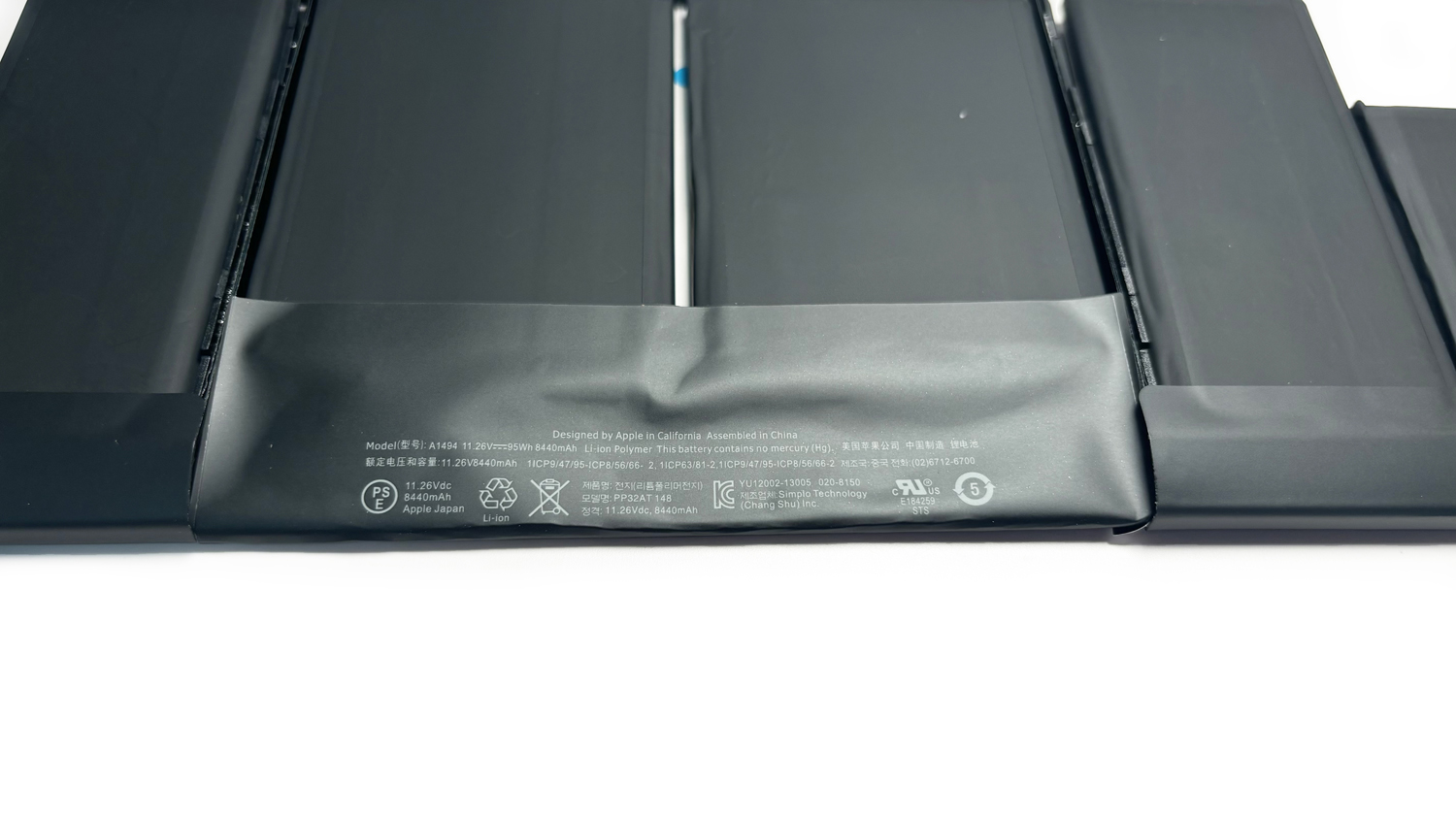 High quality battery A1494 Replacement Battery for MacBook Pro 15" Retina A1398 (2013-2014) | ME293 ME294 Compatible - Image 6