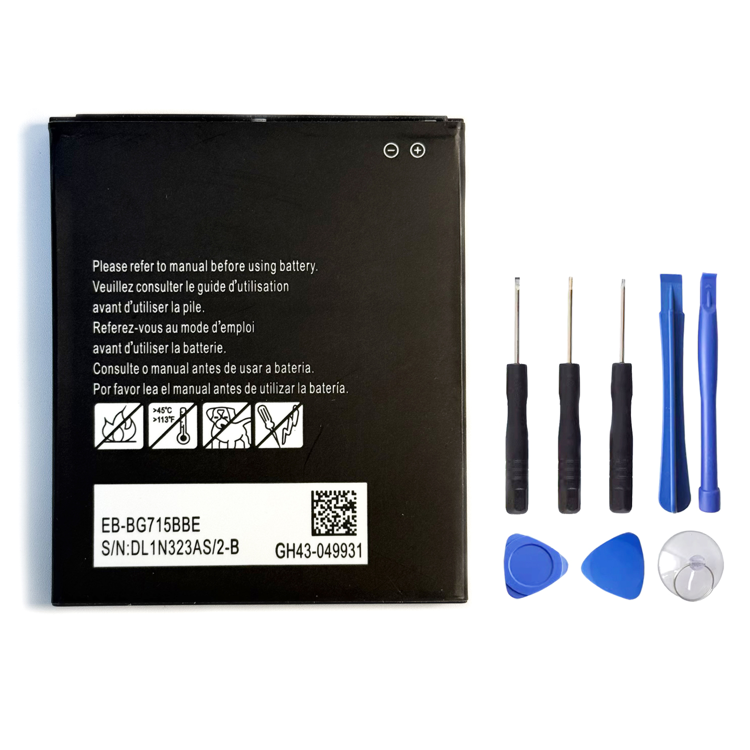 High quality battery EB-BG715BBE Battery Replacement for Samsung Galaxy XCover Pro SM-G715U1 SM-G715UZKDXAA SM-G715U SM-G715UZKDVZW SM-G715A Battery - Image 2