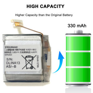 High quality battery Battery EB-BR840ABY [Upgraded] for Samsung Galaxy Watch 3 SM-R840 SM-R845 SM-R845U 45mm Battery Free Adhesive Tool Kits
