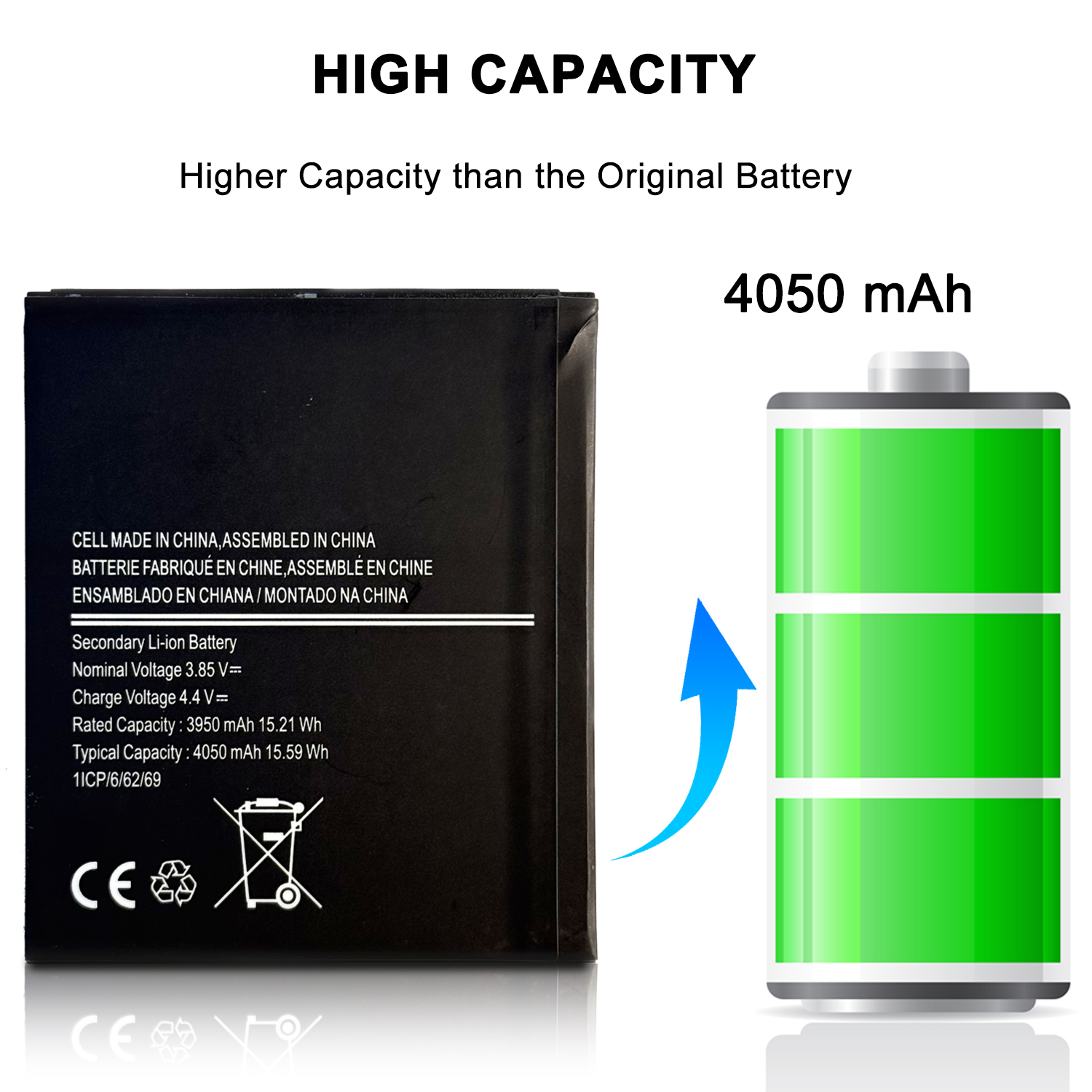 High quality battery EB-BG715BBE Battery Replacement for Samsung Galaxy XCover Pro SM-G715U1 SM-G715UZKDXAA SM-G715U SM-G715UZKDVZW SM-G715A Battery