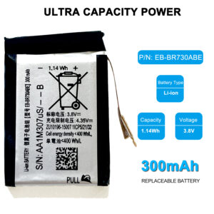 EB-BR730ABE High quality battery Battery Compatible with Samsung Gear S2 3G SM-R730 SM-R735A SM-R600