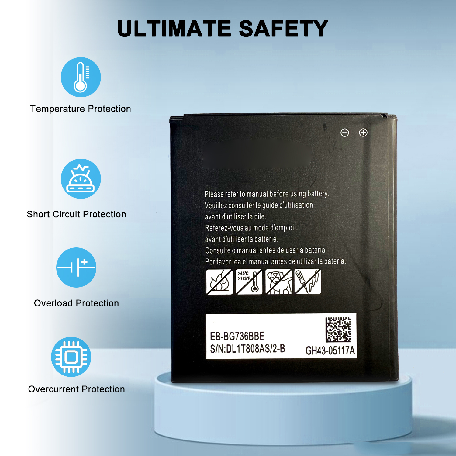 Replacement Battery Compatible with Samsung Galaxy Xcover 6 Pro 5G / Xcover6 Pro/Xcover Pro 2 SM-G736B EB-BG736BBE with Toolkit - Image 6