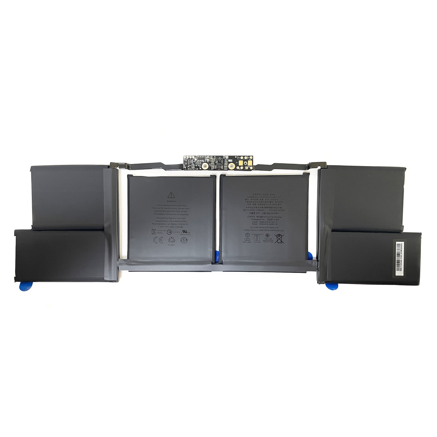 High quality battery A1953 Replacement Battery for MacBook Pro 15" A1990 (2018-2019) | 11.4V 83.6Wh | EMC 3215 3359 | MR942LL/A MV902LL/A Series - Image 4