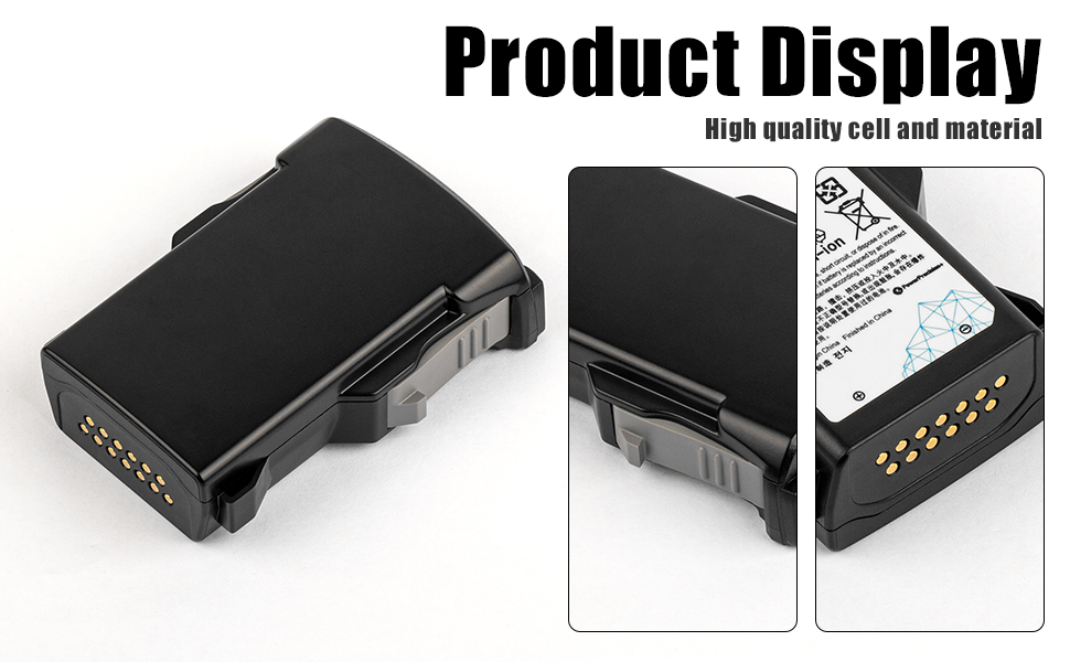 BT-000370 Replacement Battery for Zebra MC93 MC9300 MC930B MC930P MC93N0-G Barcode Scanner