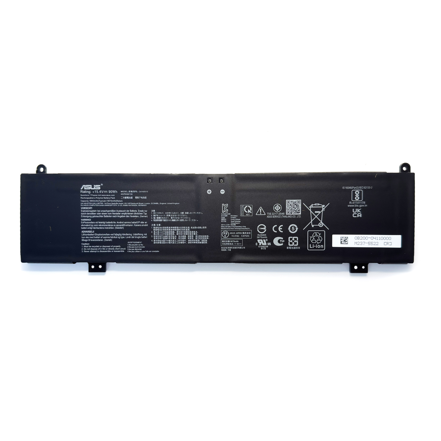 Genuine C41N2013 Laptop Battery Replacement for ASUS ROG Strix G15 G17 Zephyrus G15 GA503 Series