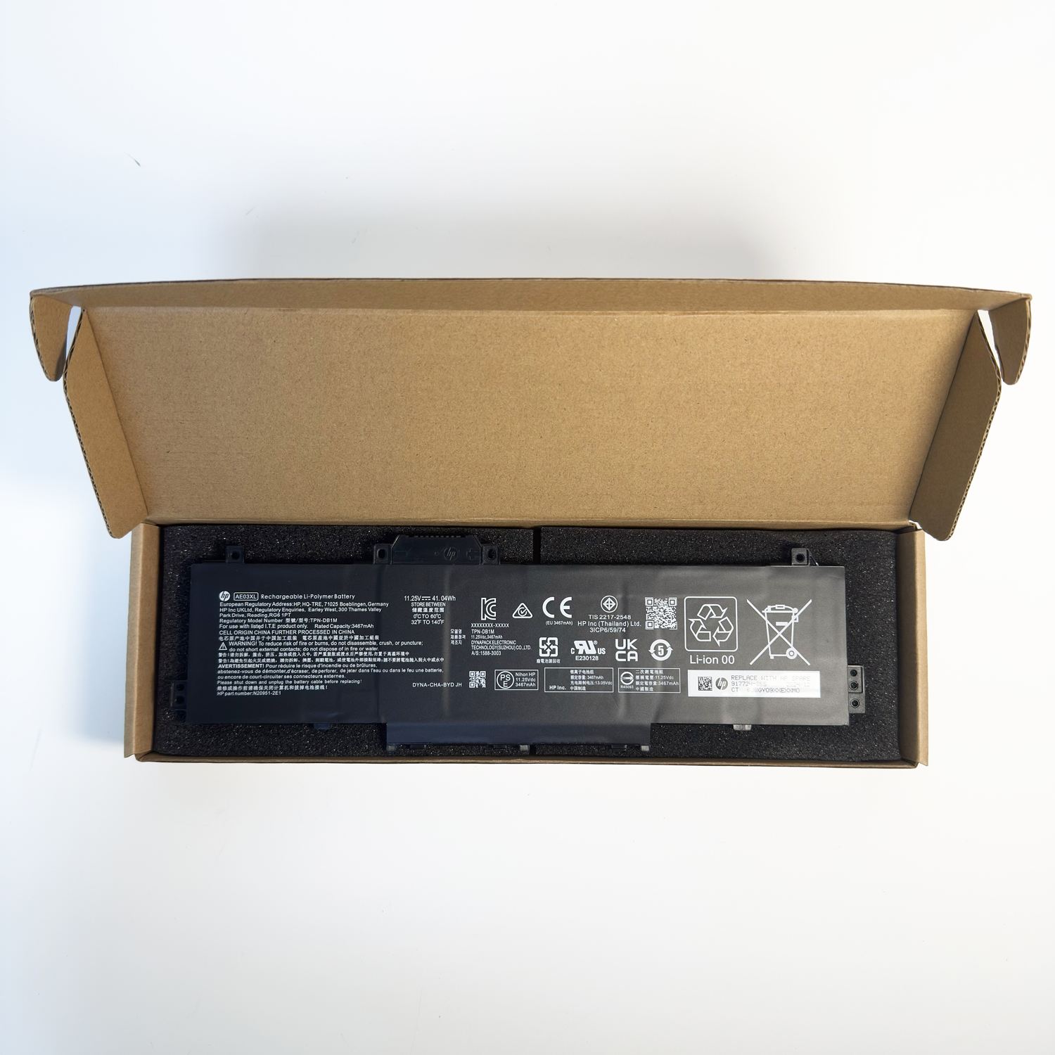 Genuine AE03XL Laptop Battery Replacement for HP 245 G10 / 250 G10 / 255 G10 Series | 11.55V 41.7Wh