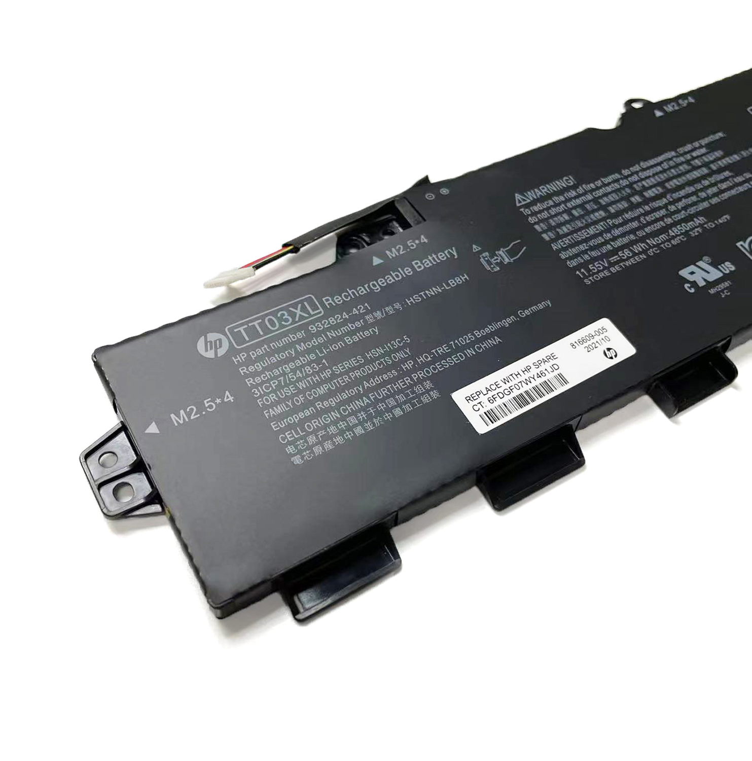 High quality battery TT03 TT03XL Laptop Battery for HP EliteBook 850 G5 G6 755 G5 ZBook 15U G5 G6 G536 G541 G542 G544 G5-42 G5-44 G5-41 G5-36 Series TT03056XL HSTNN-LB8H HSTNN-DB8K 932824-2C1 933322-855 932824-421 56Wh - Image 5