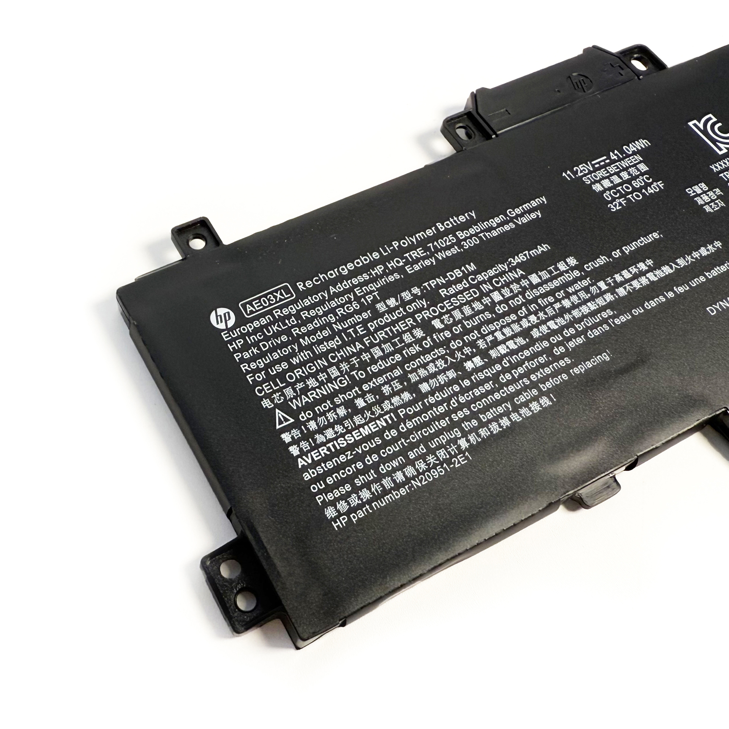 Genuine AE03XL Laptop Battery Replacement for HP 245 G10 / 250 G10 / 255 G10 Series | 11.55V 41.7Wh