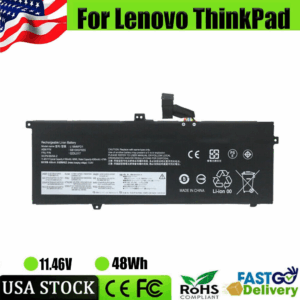 Genuine L18M6PD1 L18C6PD1 48Wh Battery for Lenovo ThinkPad X13 X390 X395 | 02DL017 Replacement