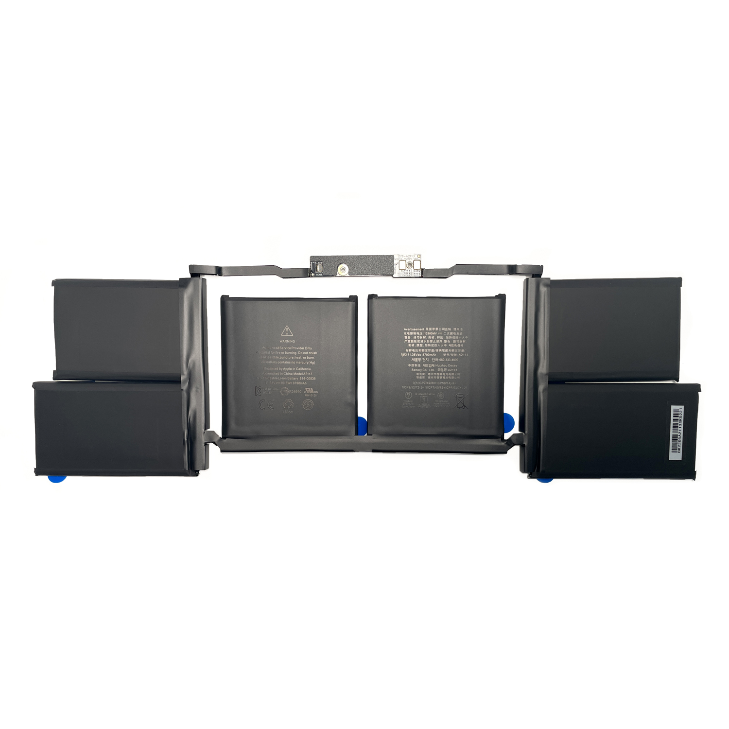 Genuine A2113 Battery for MacBook Pro Retina 16" A2141 (2019–2020) | 610-00533 Replacement