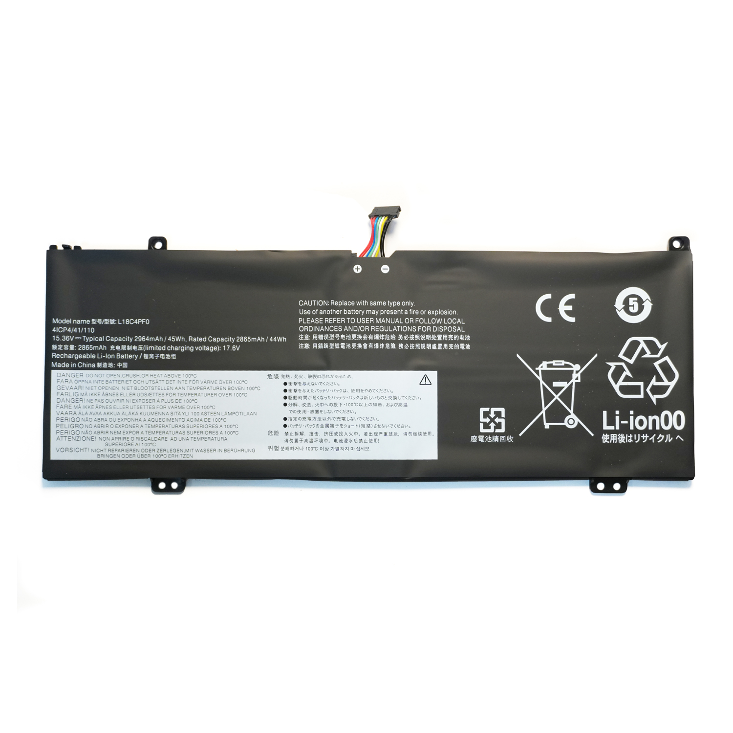 Genuine L18C4PF0 Battery for Lenovo ThinkBook 13s/14s Series | L18M4PF0 L18D4PF0 Replacement