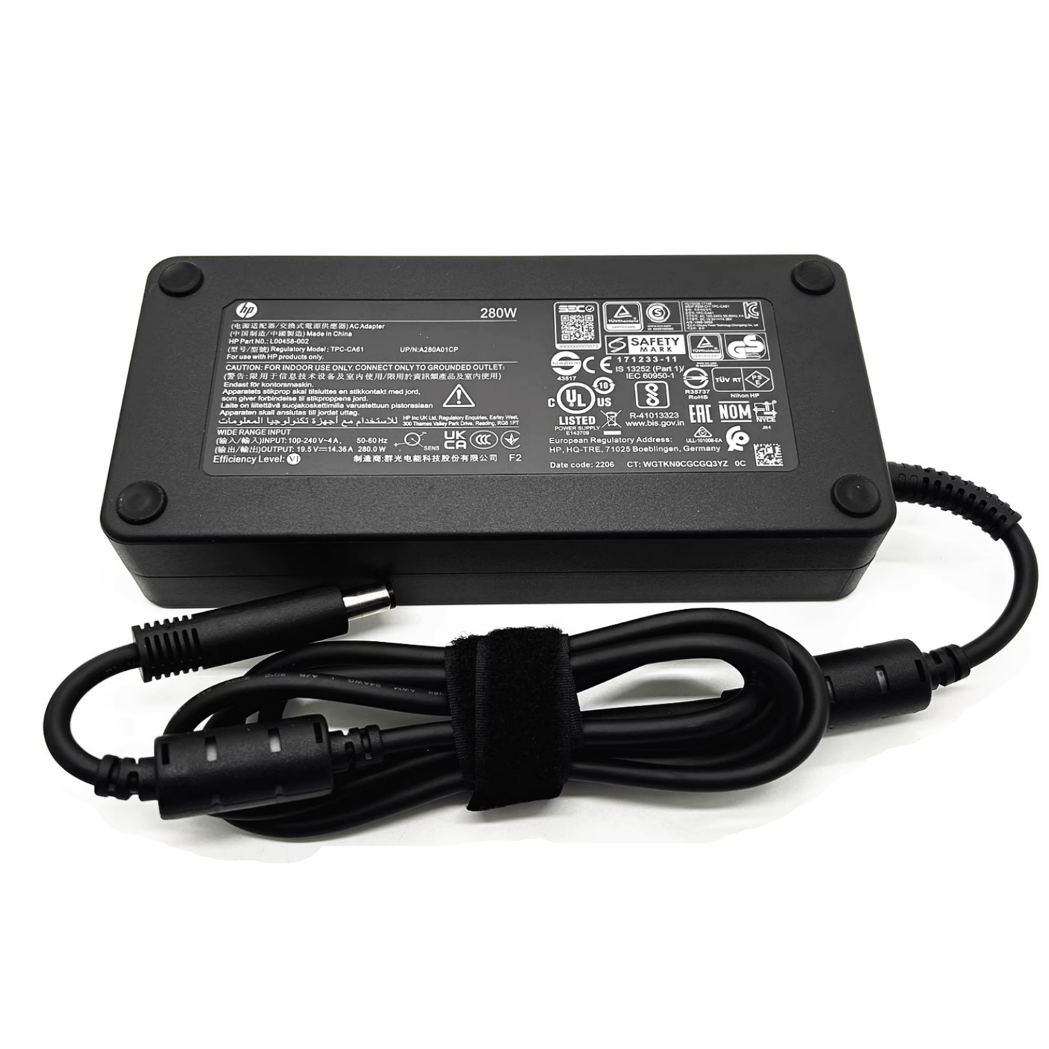 High quality battery HP TPC-CA61 280W 7.4mm Adapter Charger Replacement for HP Engage One Pro AIO Power Supply - Image 3