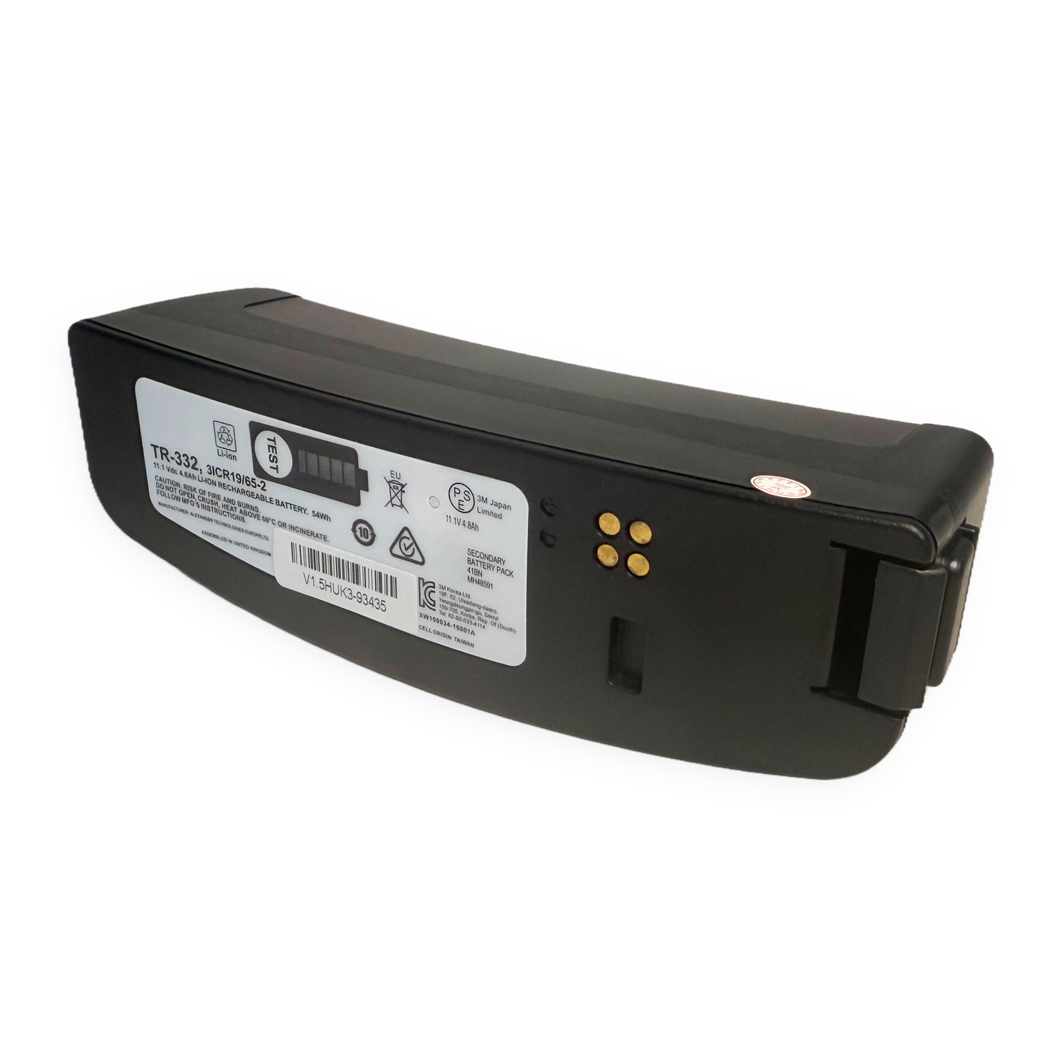 High quality battery TR-332 Replacement Battery for 3M Model TR-300 TR-340 Capacity 11.1V 4.8Ah New Battery Replacement - Image 3