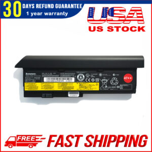 Genuine 47++ 47+ Laptop Battery for Lenovo ThinkPad X200 / X201 – 85Wh 9-Cell Replacement