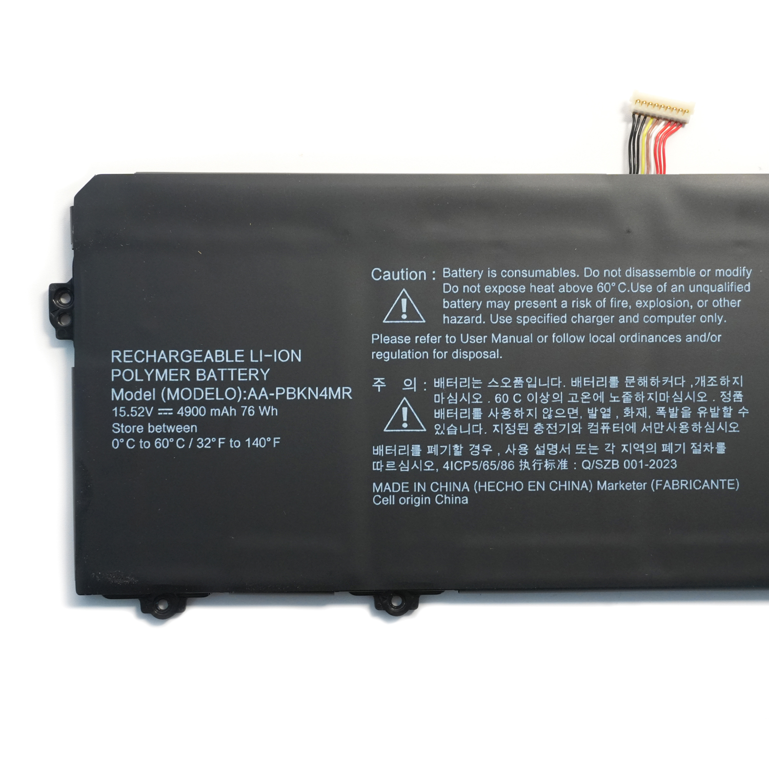 Samsung Galaxy Book 3 Pro 13 & 16″ Replacement Battery AA-PBKN4MR 76.0V 4900mAh – Extended Runtime - Image 5