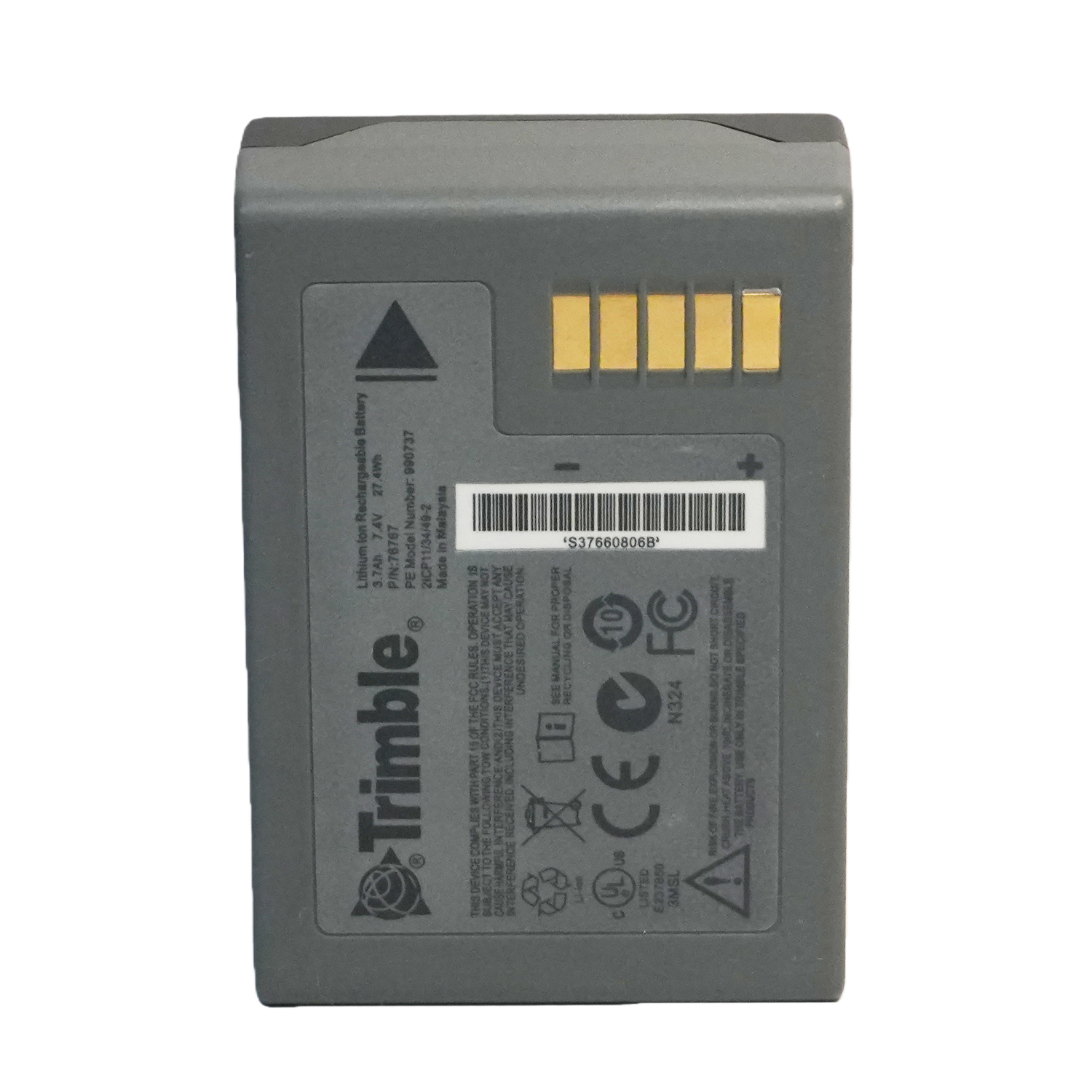 Trimble R10 R12 R12i Replacement Battery – 7.4V 3700mAh Li-ion (990737) - Image 7