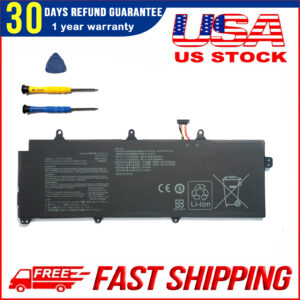 Compatible C41N1712 15.4V 50Wh Laptop Battery Replacement for Asus GX501 GI/GM/GS/VS-XS71 Series – Fast Shipping