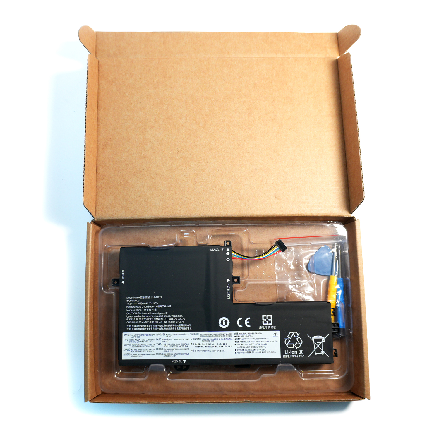 Genuine L18C3PF7 Laptop Battery for Lenovo IdeaPad S340 | 11.34V 52.5Wh Replacement