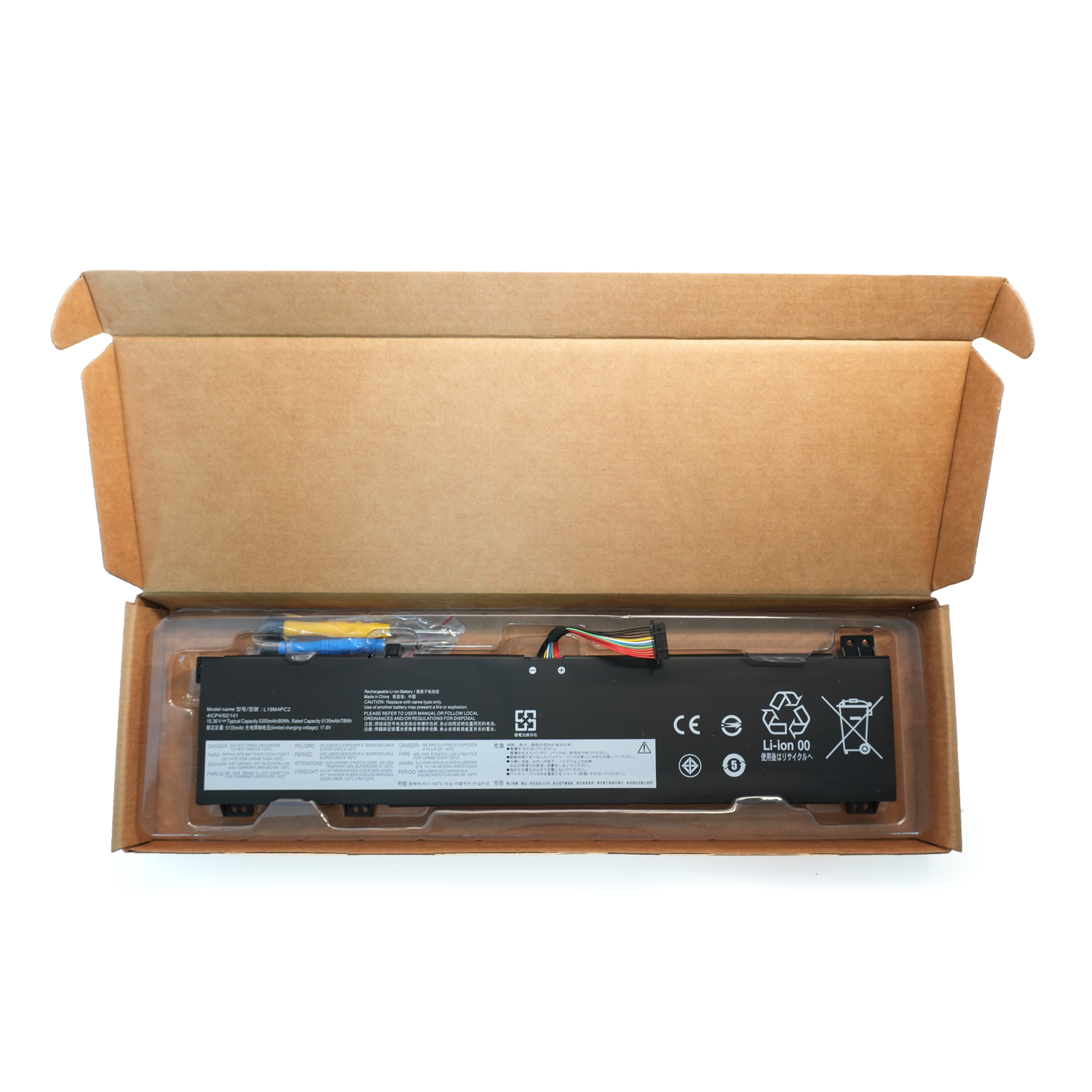 Genuine L19C4PC2 L19C4PC0 L19M4PC2 Laptop Battery Replacement for Lenovo Legion Y540 & Legion 5 Series