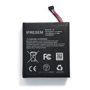 5200mAh S1 5-Pin Internal Battery Replacement for Ring Video Doorbell 5 Cable-Plug Models – Reliable Long-Life Power Cell