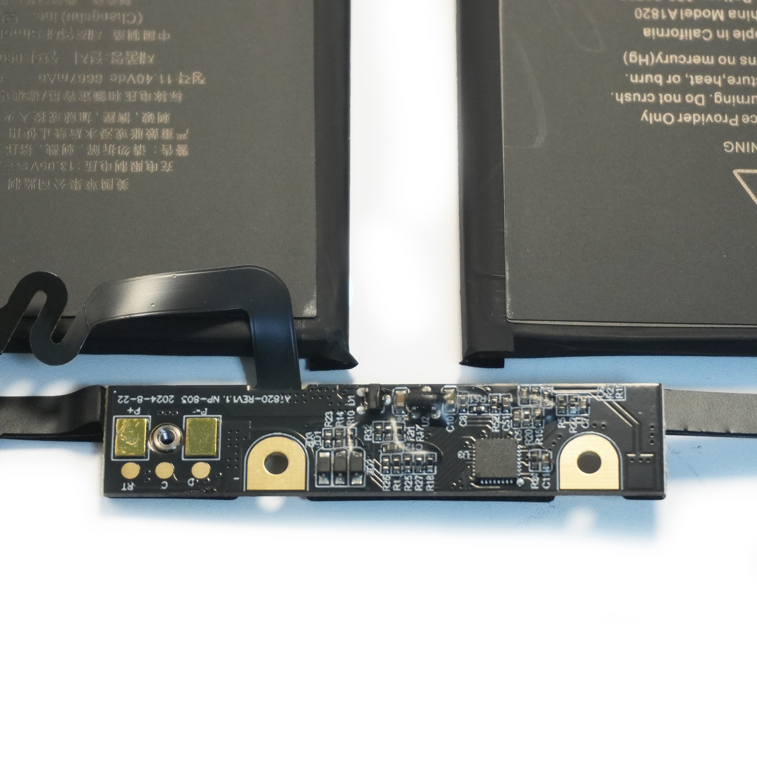 A1820 A1707 Battery Replacement for MacBook Pro 15" A1707 EMC 3072 / EMC 3162 — 11.4V 78Wh (6667mAh)