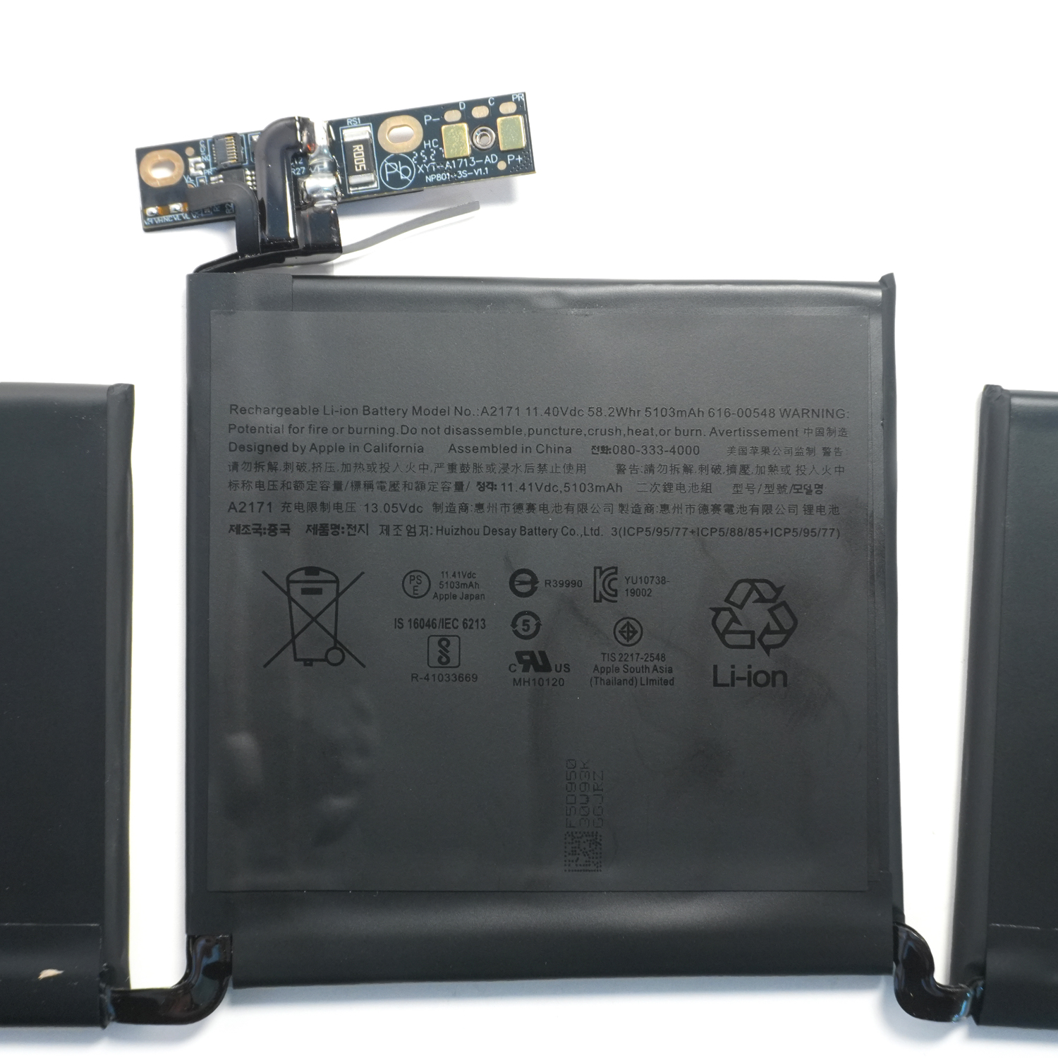 High quality battery A2171 Battery Replacement for Apple MacBook Pro 13″ A2159 A2289 A2338 (M1 2020) - Image 6