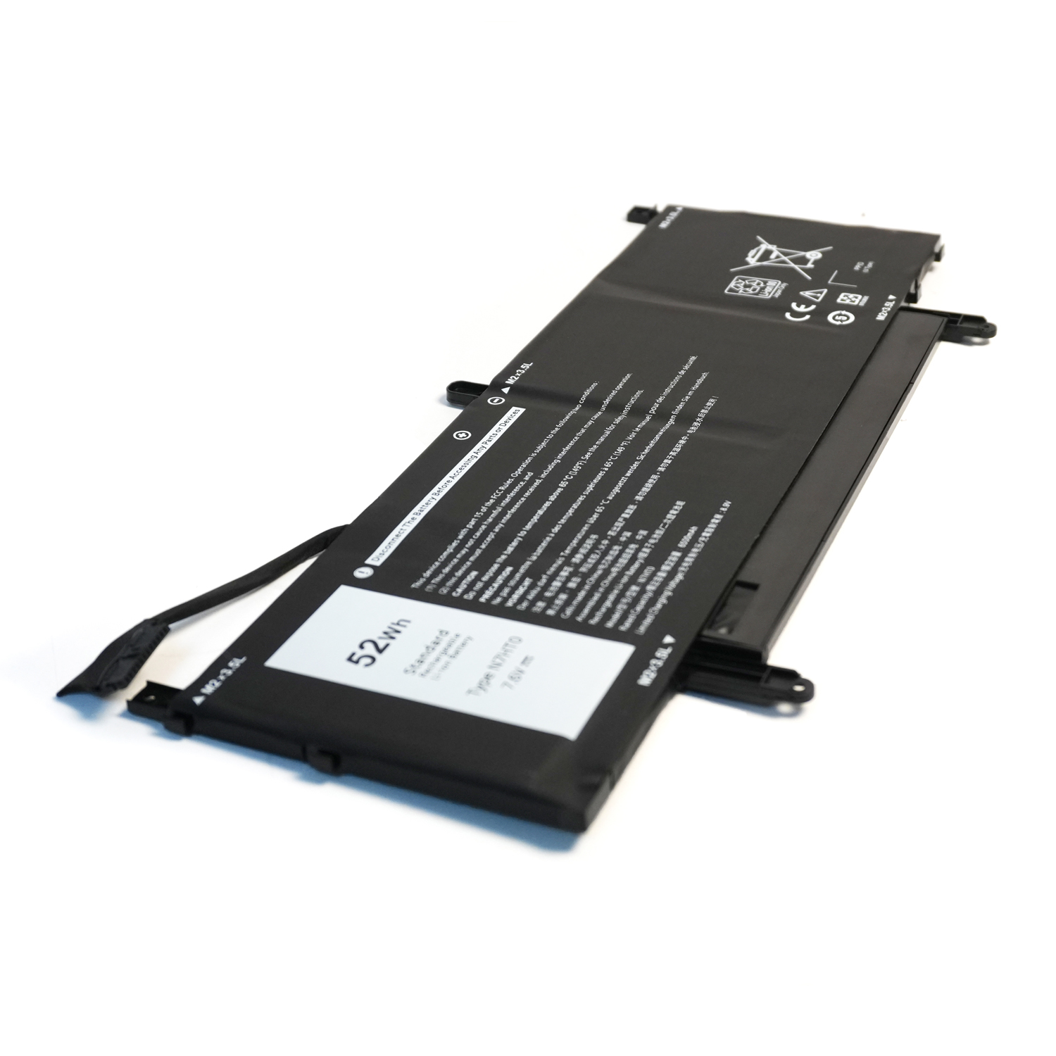 Genuine N7HT0 Battery for Dell Latitude 9510 & 9520 – 52Wh High-Capacity Replacement
