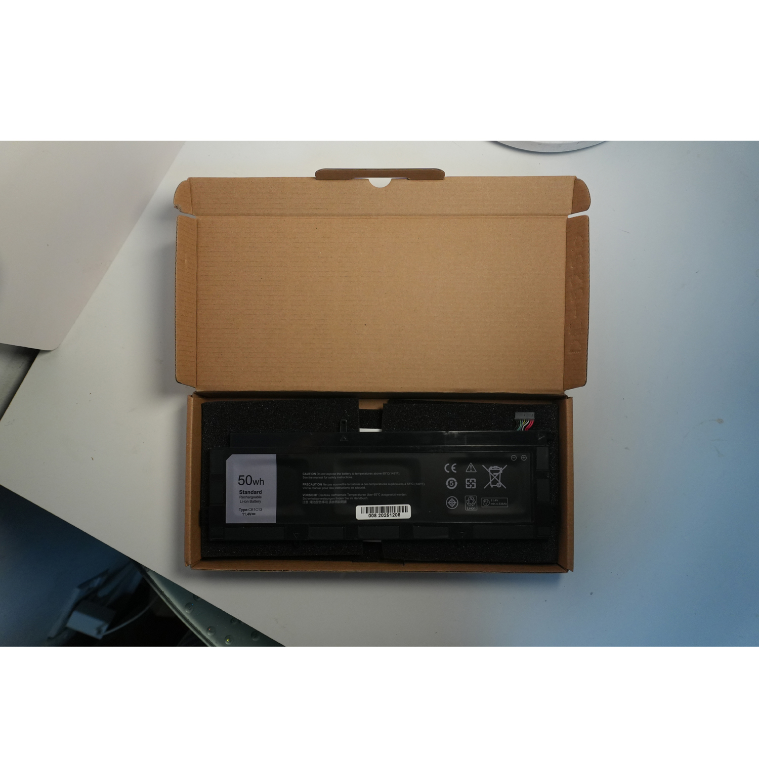 1132N CB1C13 Dell Chromebook 11 11.4V 50Wh Battery Replacement – Extended Runtime