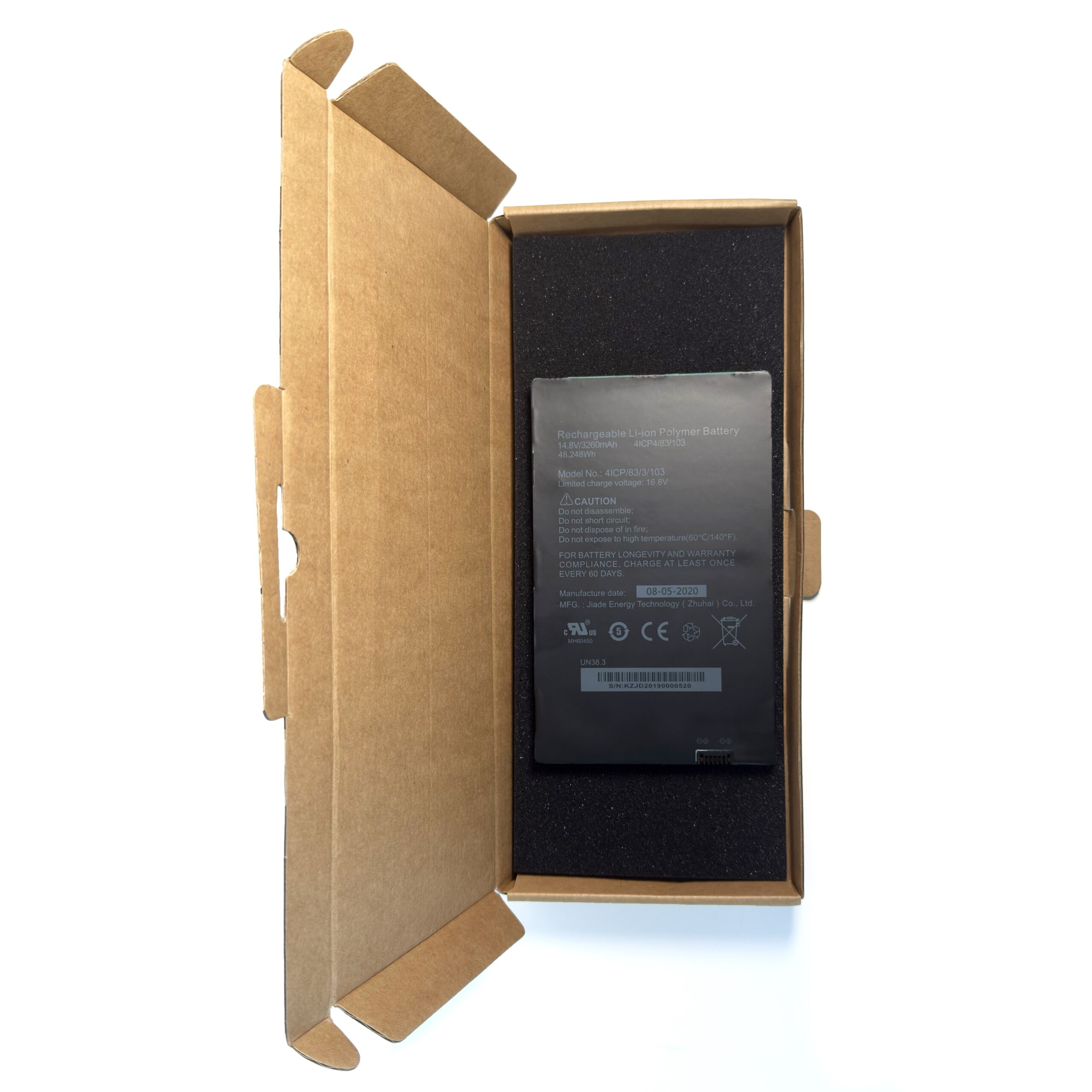 High quality battery 4ICP/83/3/103 3260mAh 14.8V Replacement Battery for Rugged Wireless 1013 CSI Device - Image 7