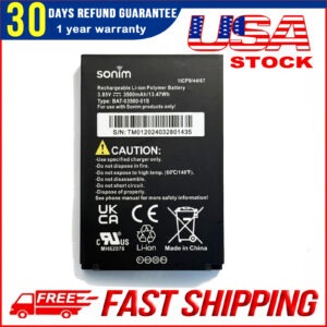 New OEM Original Battery for Sonim XP5Plus XP5900 – 3.85V 3500mAh BAT-03500-01S
