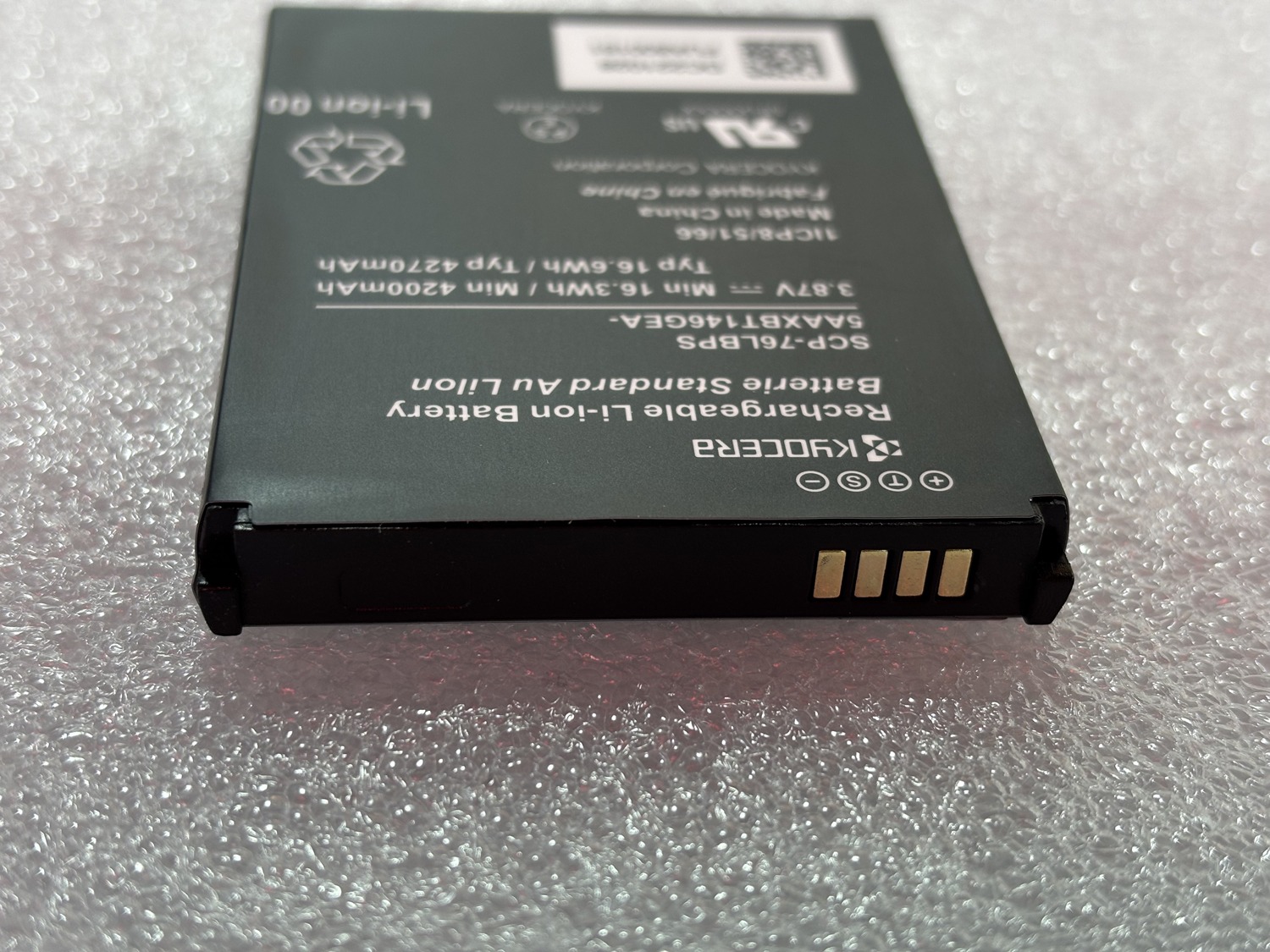 New OEM Original Kyocera Battery SCP‑76LBPS for E7200 DuraForce PRO 3 – Reliable Power Replacement