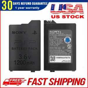 Rechargeable 2400mAh Battery Replacement for Sony PSP Slim 2000 / 3000