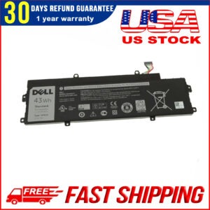 NEW Genuine Dell 43Wh 5R9DD Battery for Dell Chromebook 11 3120 – P22T P22T001 Replacement