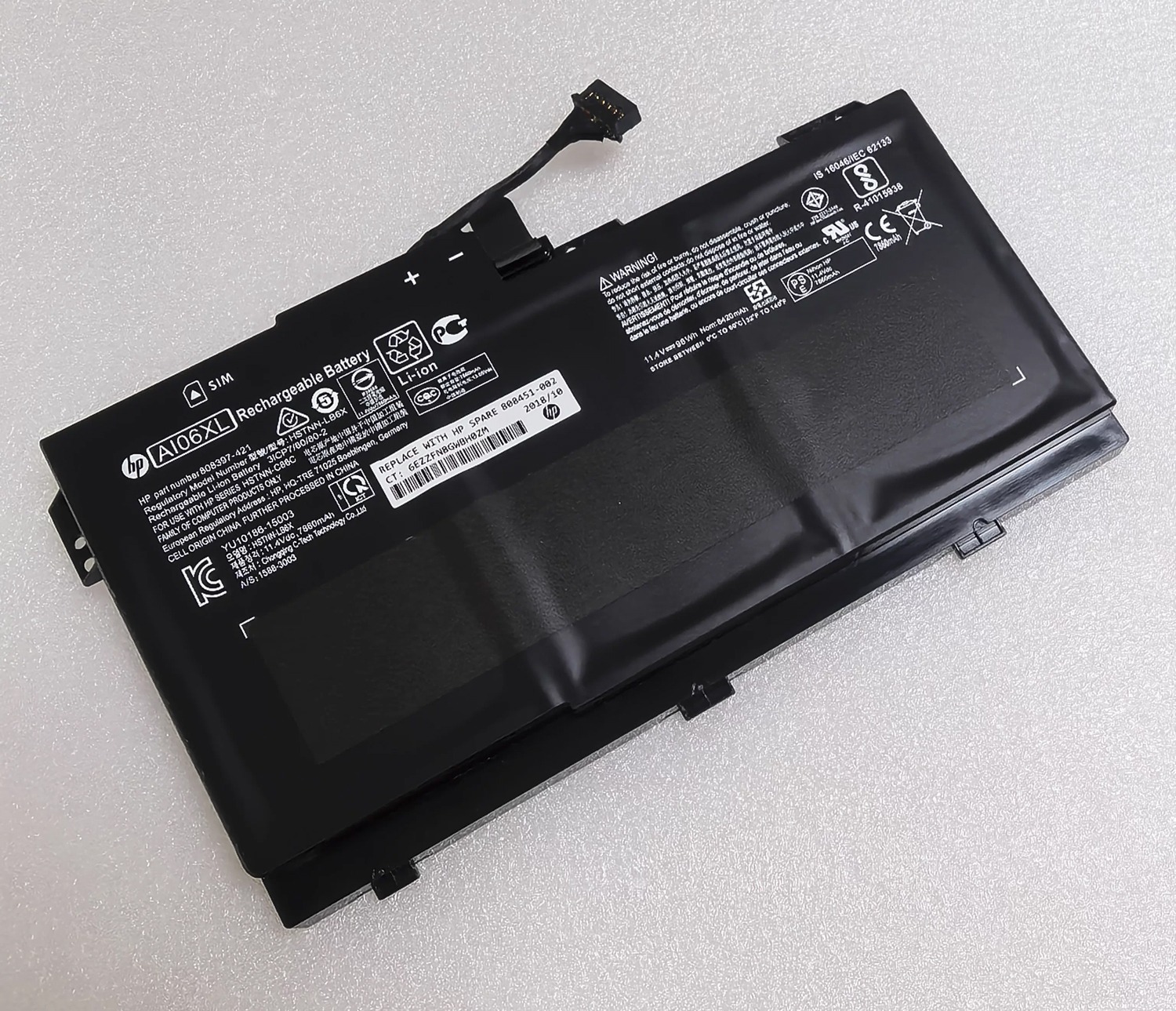 Genuine AI06XL 96Wh Battery for HP ZBook 17 G3