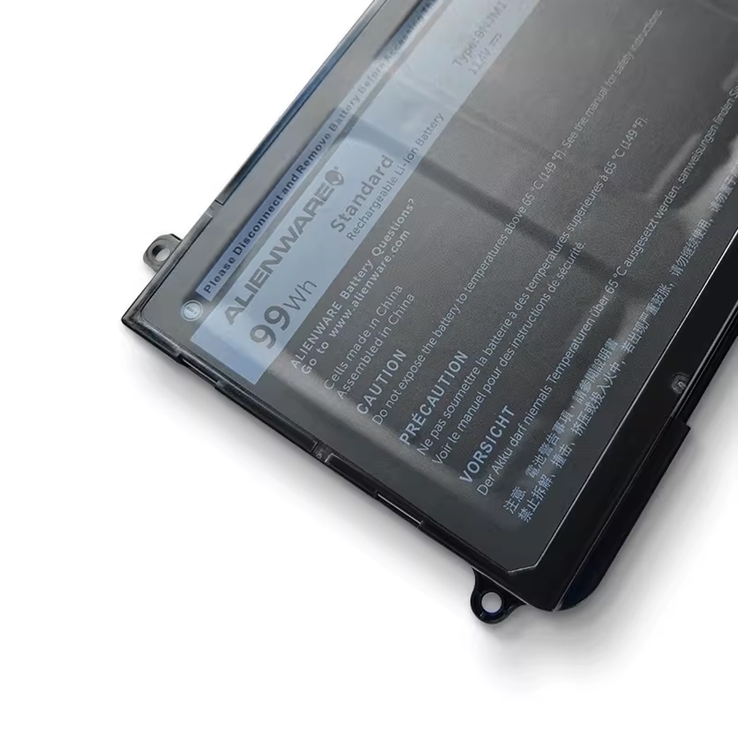 New 9NJM1 99Wh Battery for Dell Alienware 15 R3 R4 and 17 R4 R5