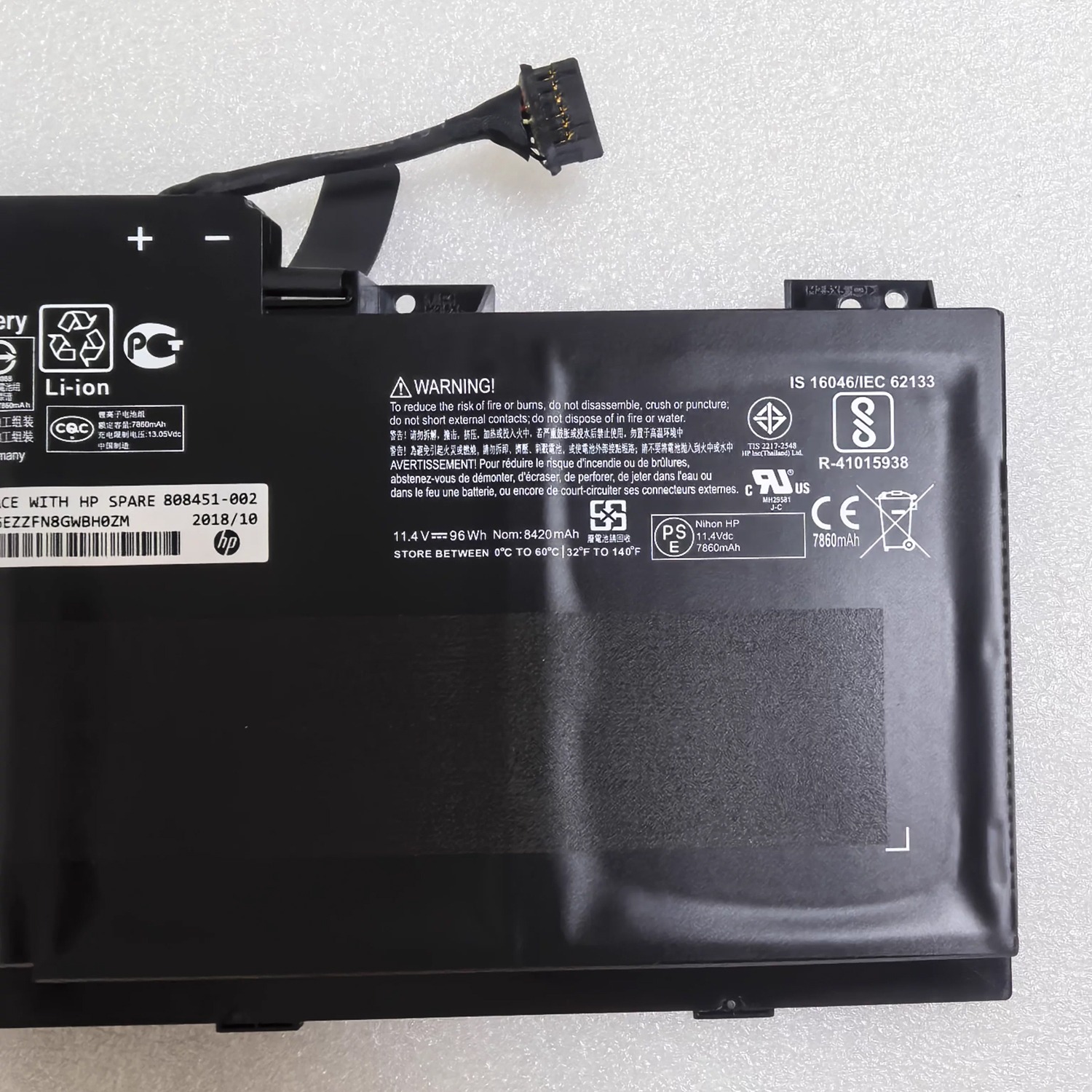Genuine AI06XL 96Wh Battery for HP ZBook 17 G3