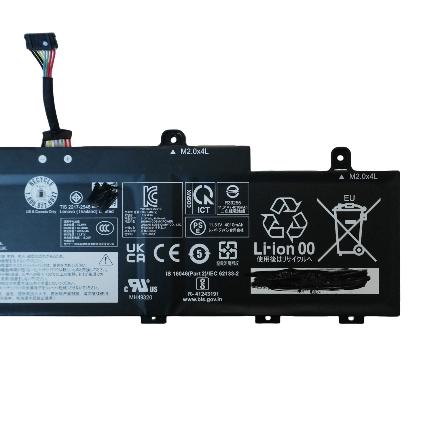 Genuine L22X3P70 Battery for Lenovo ThinkPad L14 L15 Gen 4 and C14 Chromebook
