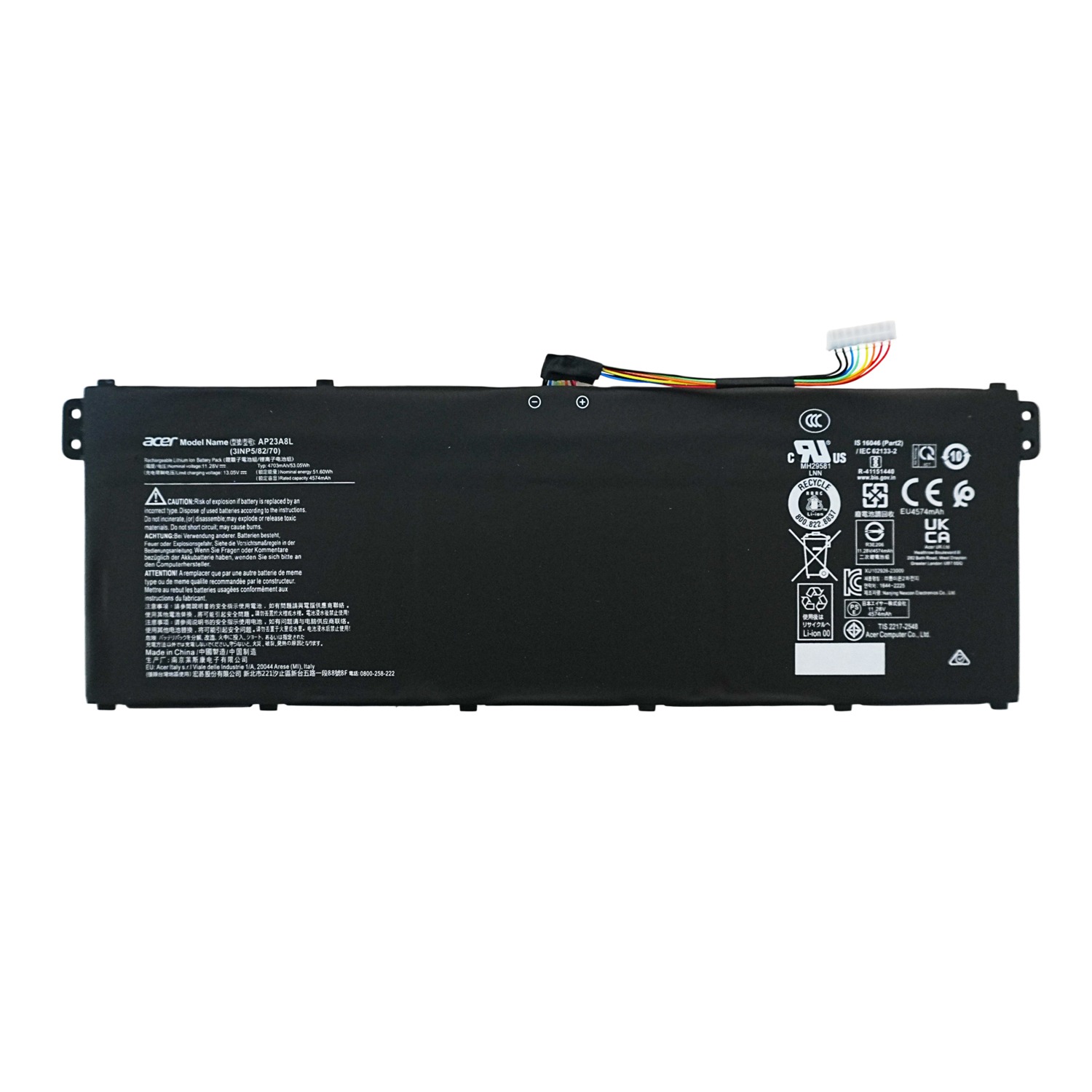 AP23A8L Battery Replacement for Acer Aspire 3 A315-24P A317-55P Extensa 15 EX215-23 11.28V 53.05Wh