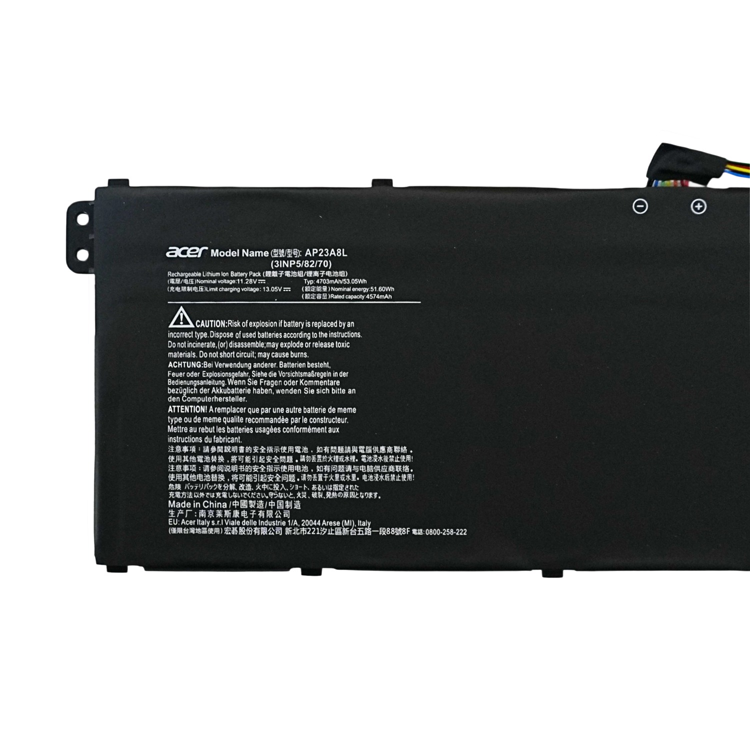 AP23A8L Battery Replacement for Acer Aspire 3 A315-24P A317-55P Extensa 15 EX215-23 11.28V 53.05Wh