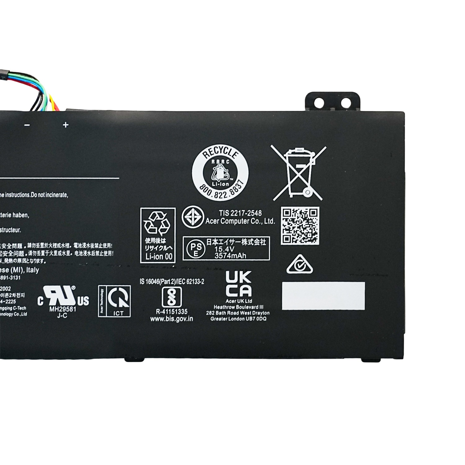 Genuine AP21D8M Laptop battery Replacement for Acer Nitro 5 AN515 46 AN515 47 AN515 58