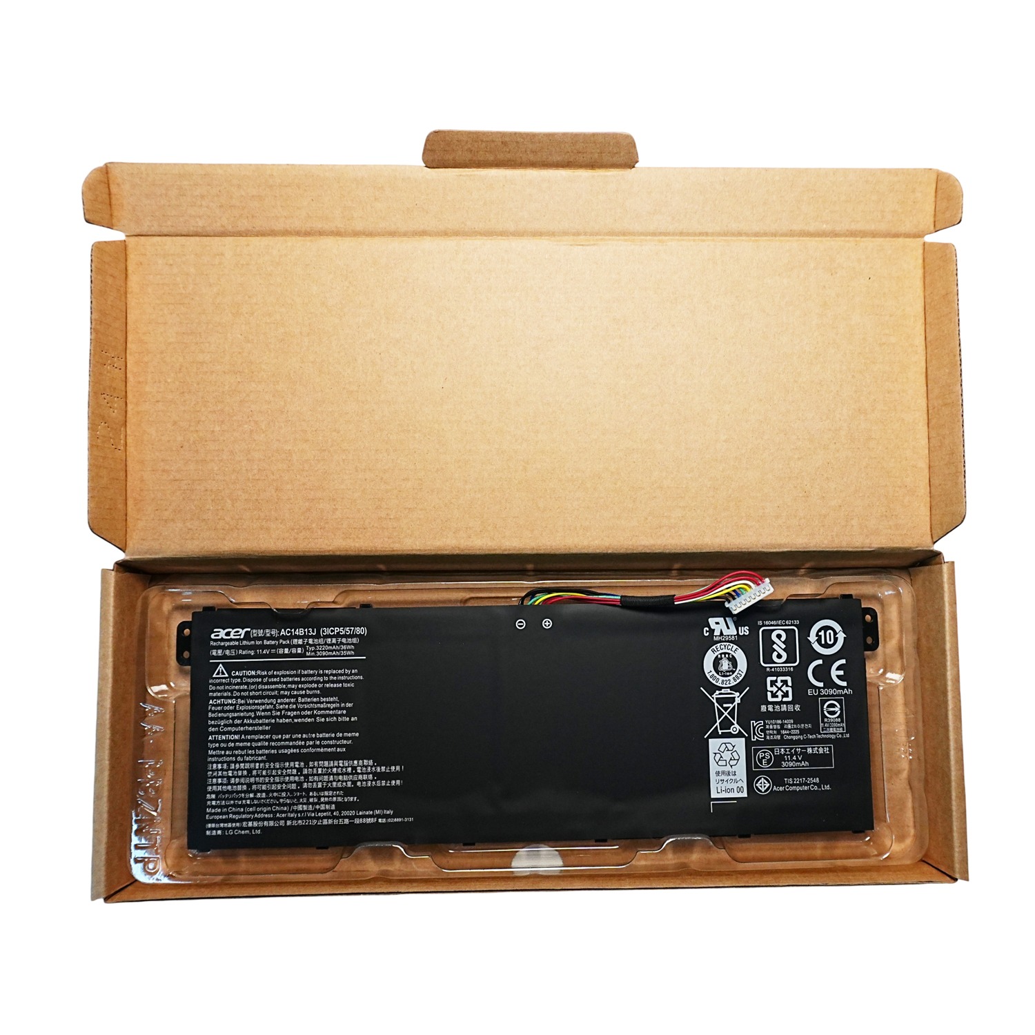 New Genuine AC14B13J Battery for Acer Aspire ES1-533 ES1-572 A314-21 CB5-311