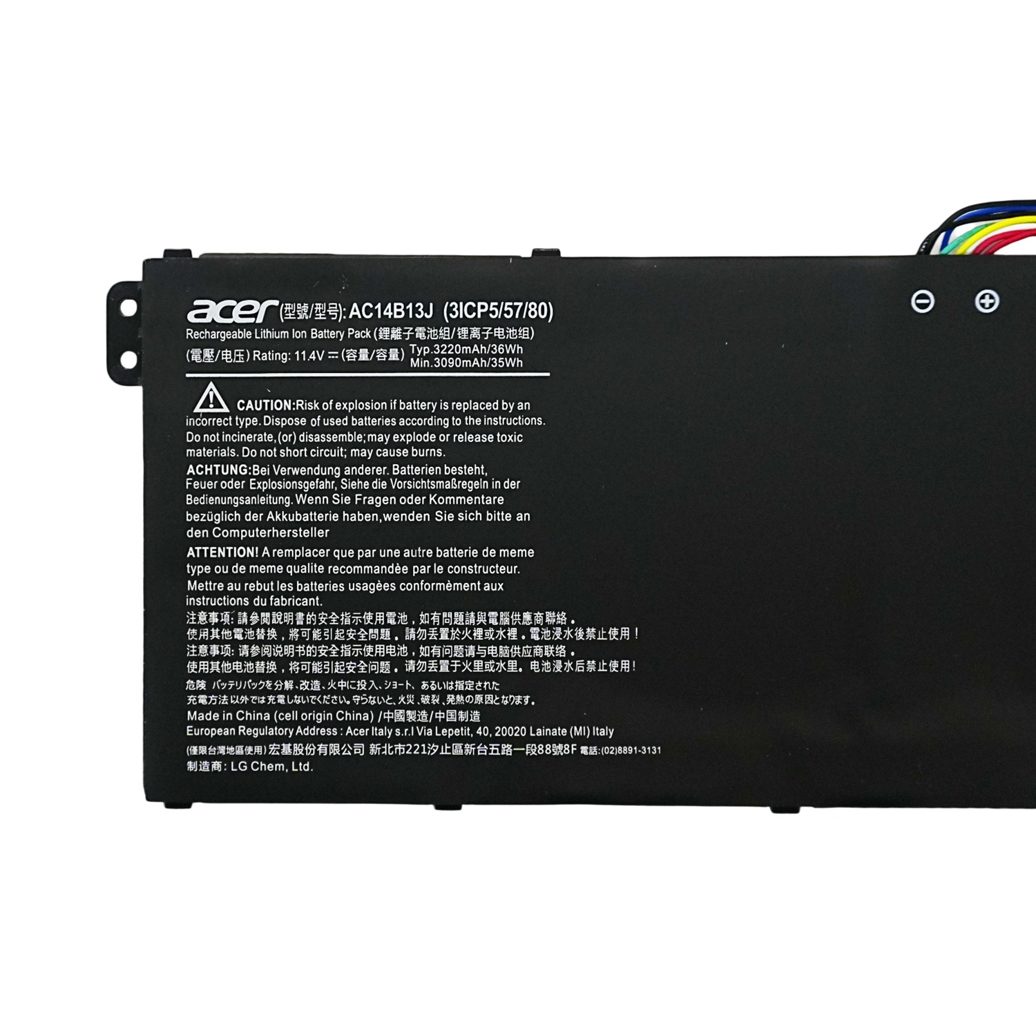 New Genuine AC14B13J Battery for Acer Aspire ES1-533 ES1-572 A314-21 CB5-311