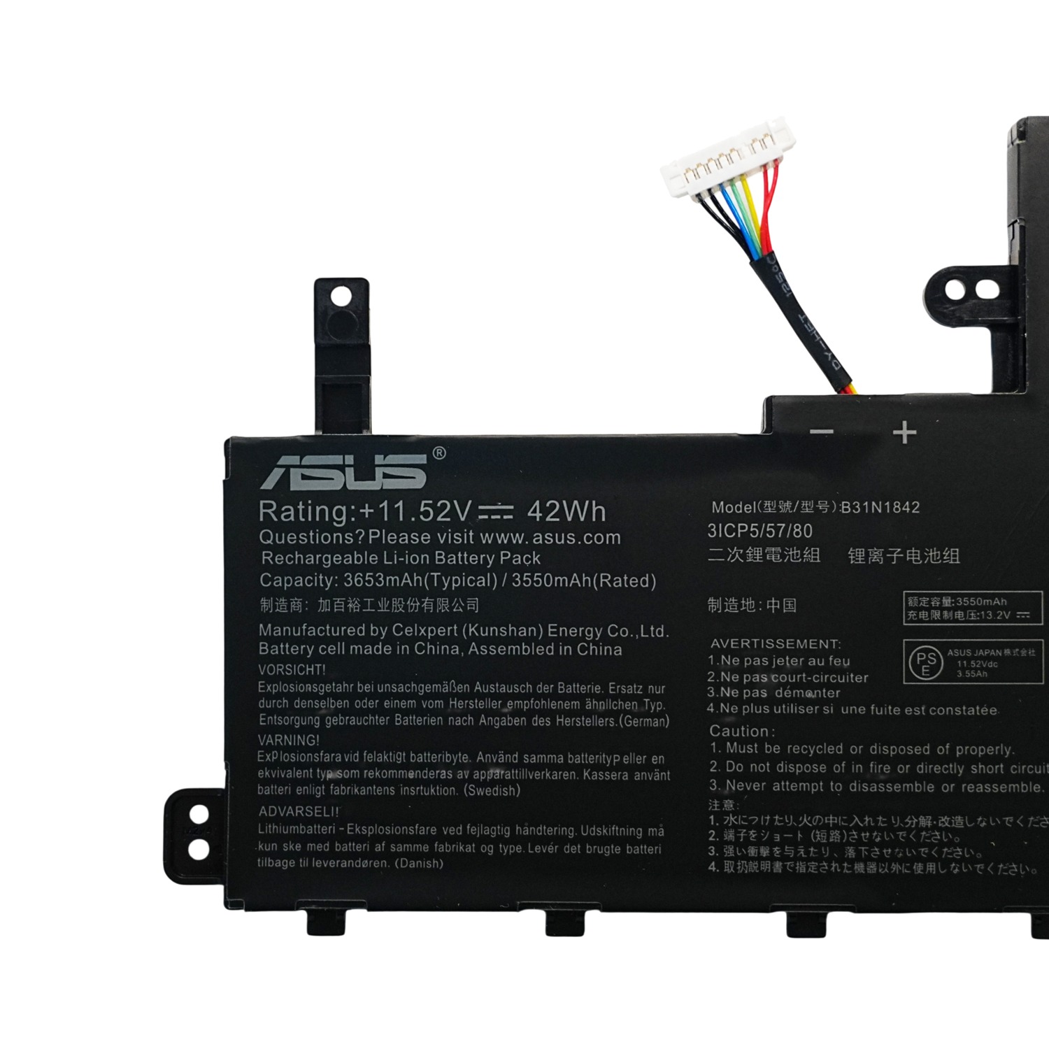 New Original B31N1842 Battery for Asus S531FA S531FL X531FL V531FA V531FL K531FL
