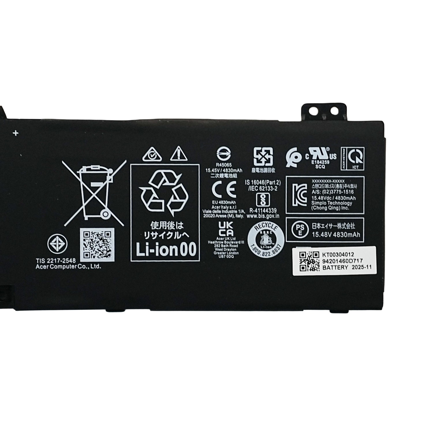 AP21B7Q Battery for Acer Predator Triton 300 SE PT314-51 PT314-52S