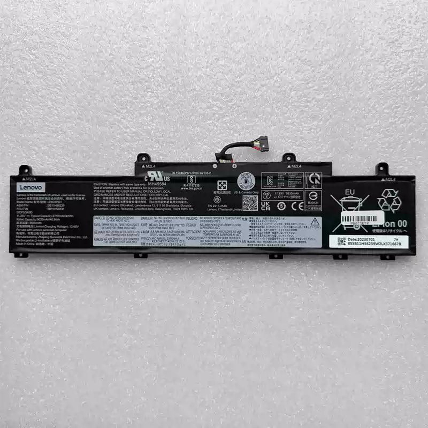 L21M3PG1 Battery 42Wh for Lenovo ThinkPad L14 L15 Gen 3 C14